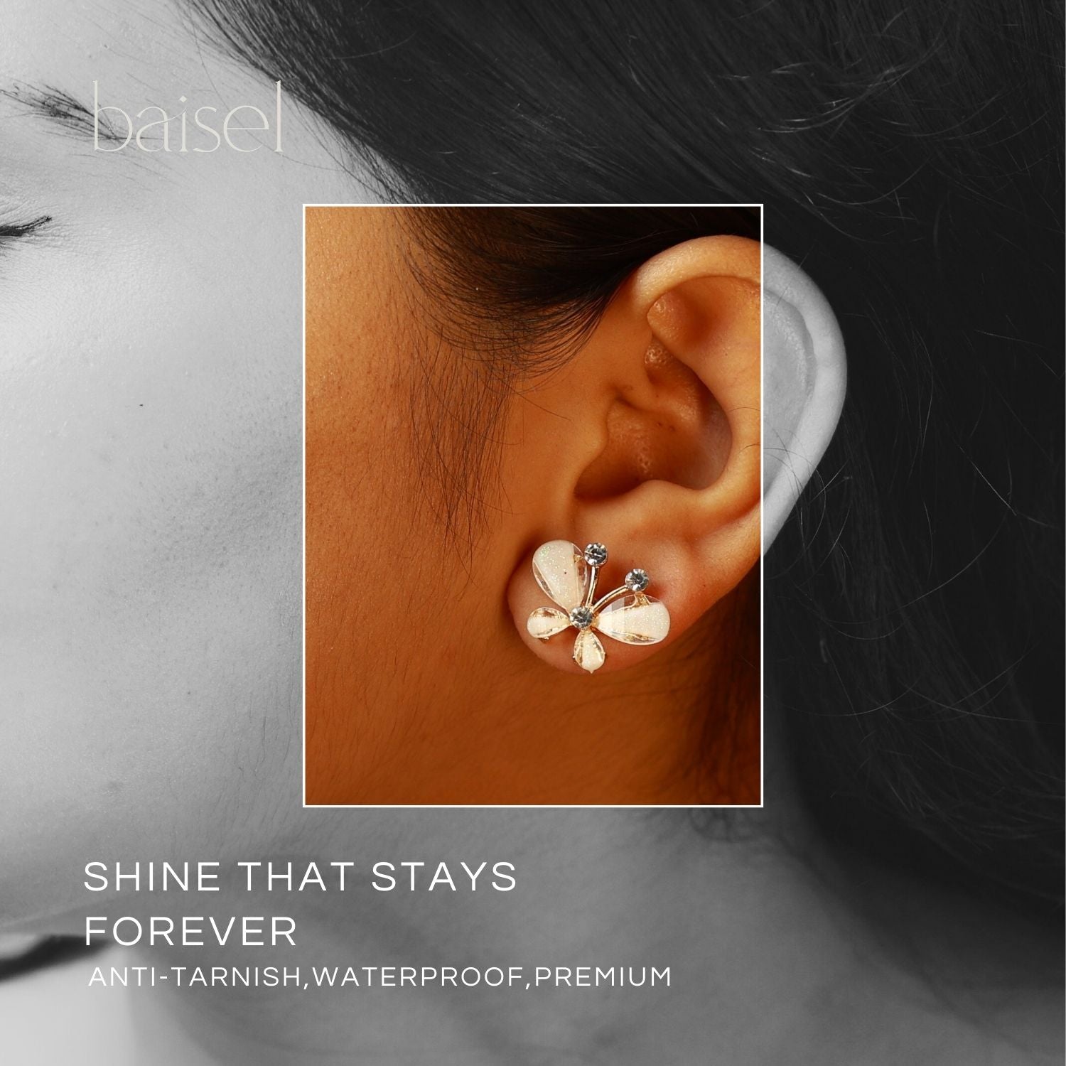 Blossom Wings Stud Earrings