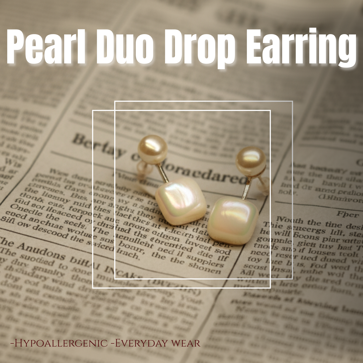 Duo of Grace – Ring & Earrings