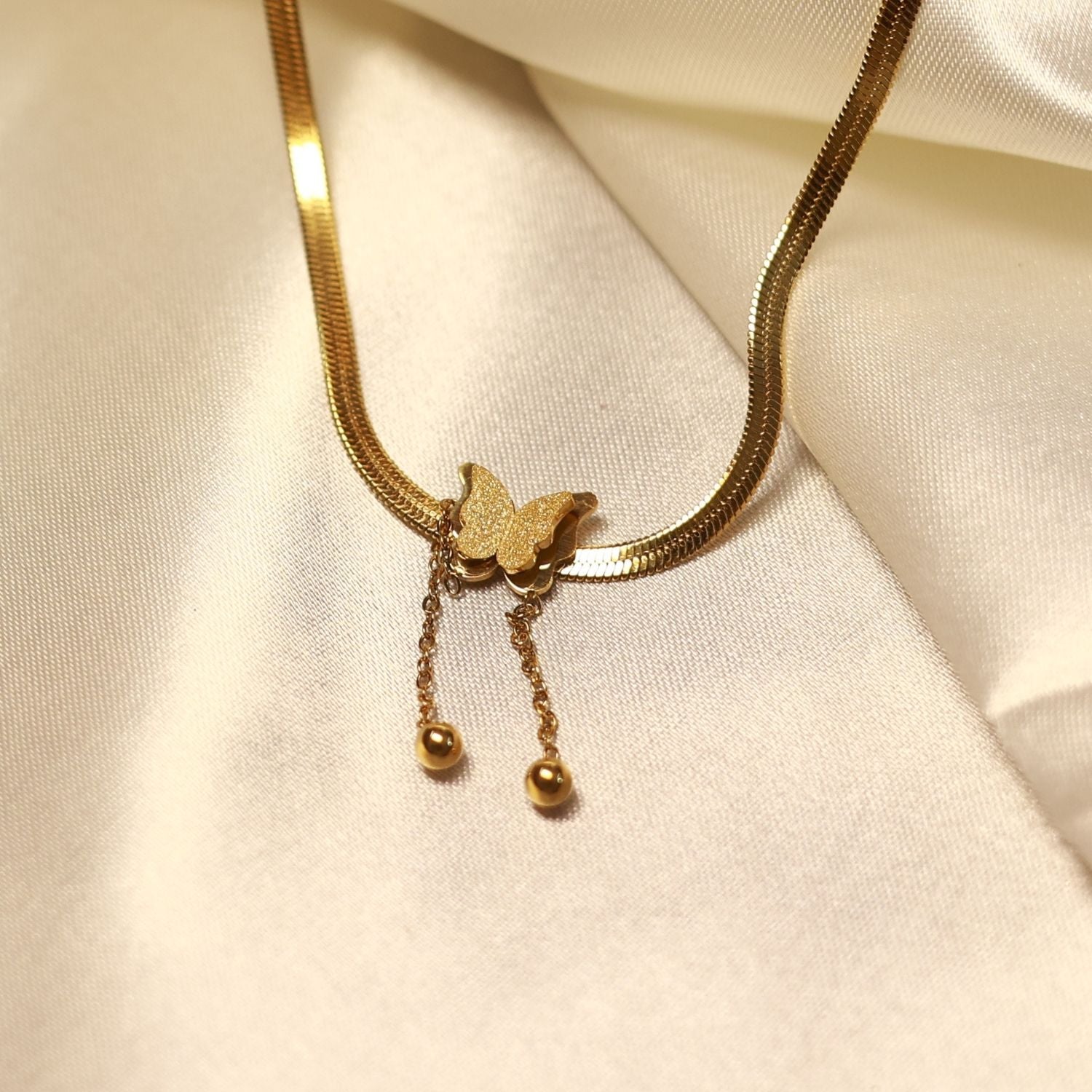 Butterfly Glide Snake Chain