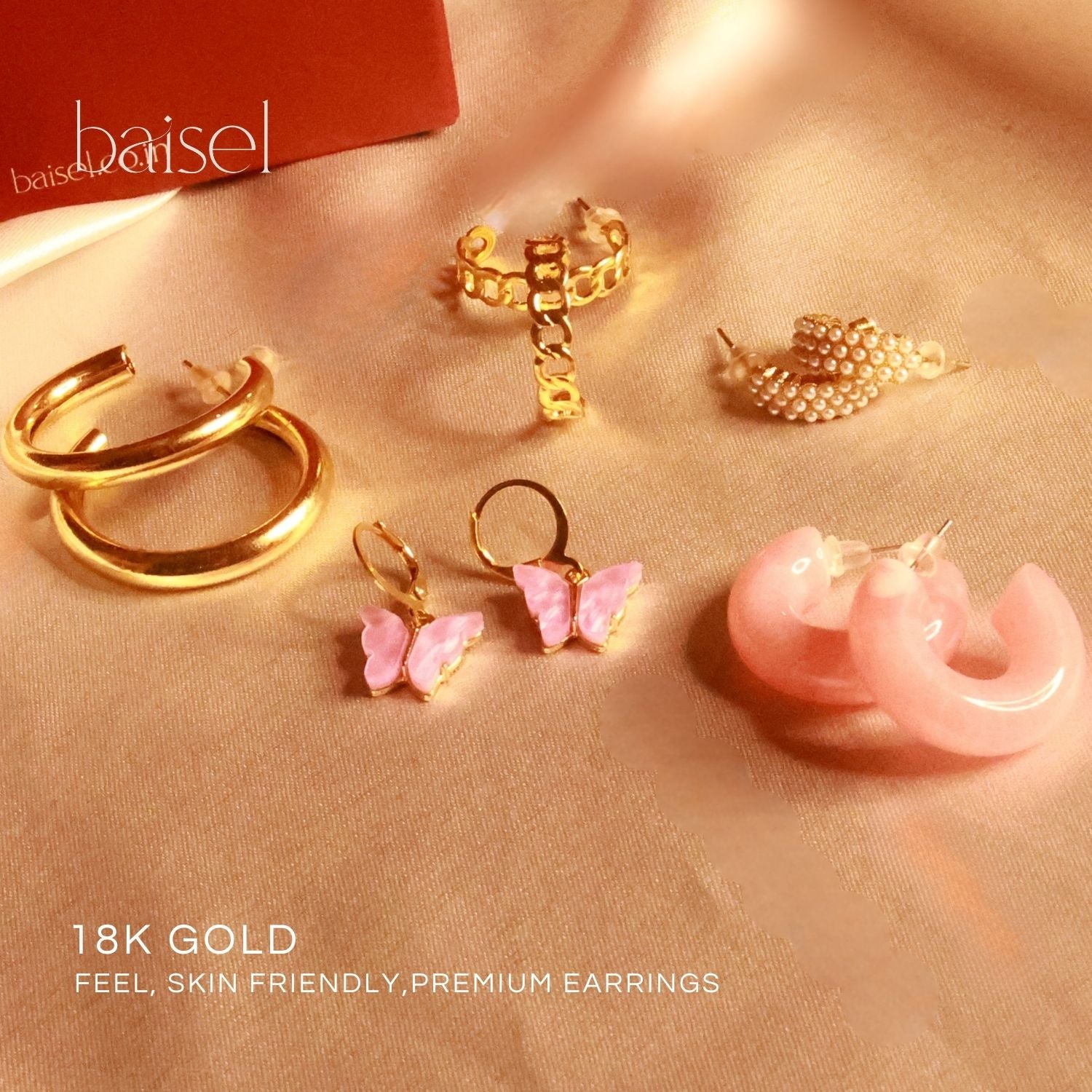 Rosy Luxe Pearl Set