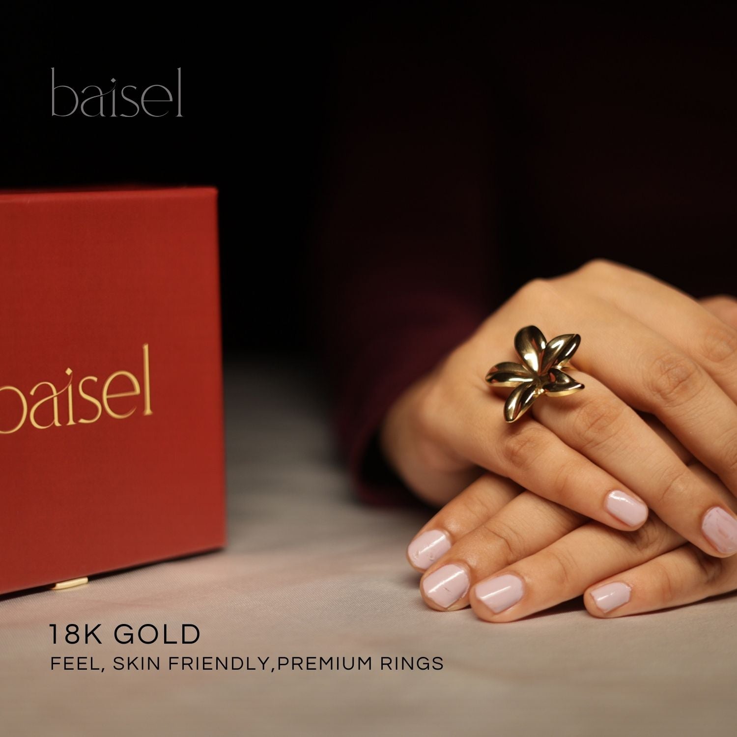 Bold Bloom Finger Ring