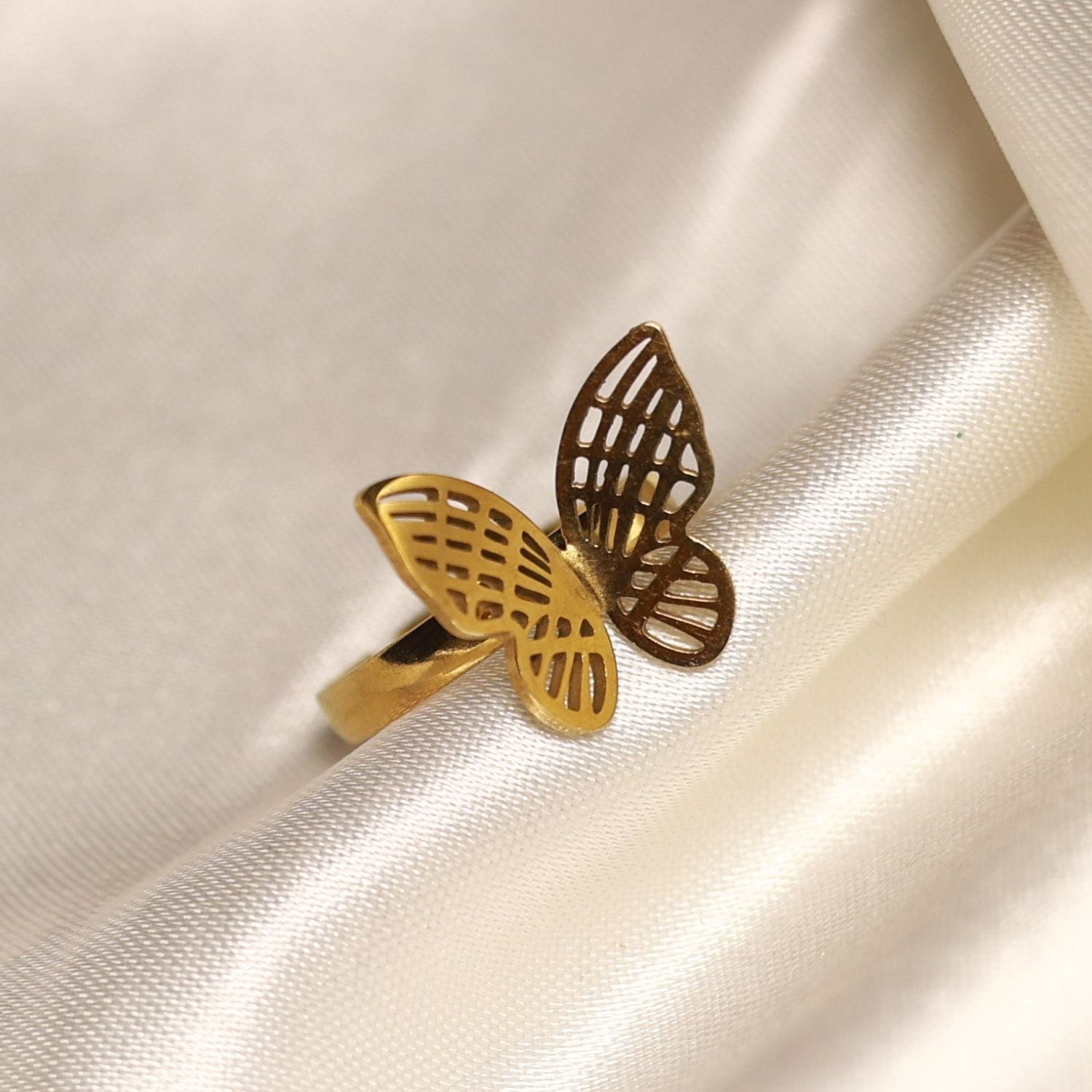 Butterfly Wing Finger Ring