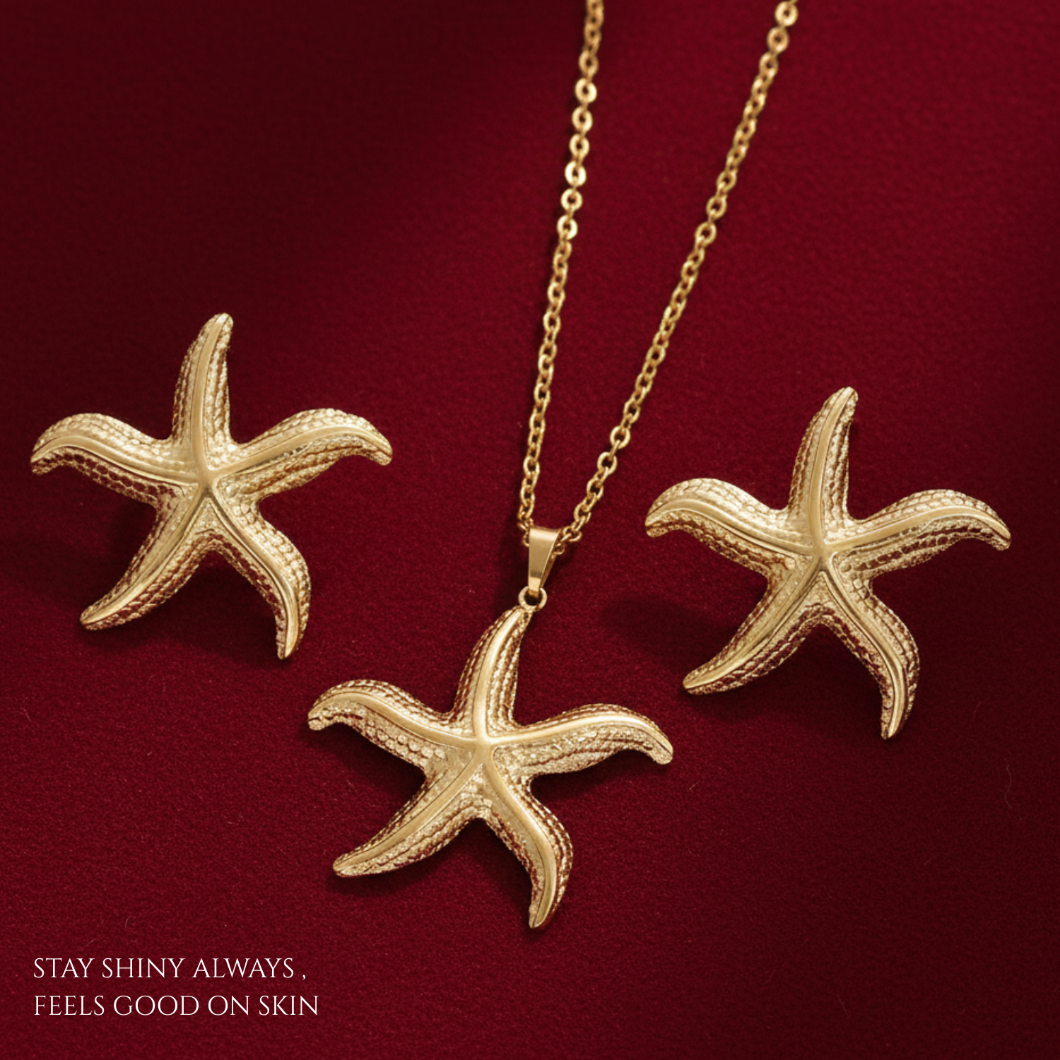 Starfish Necklace & Earring Set
