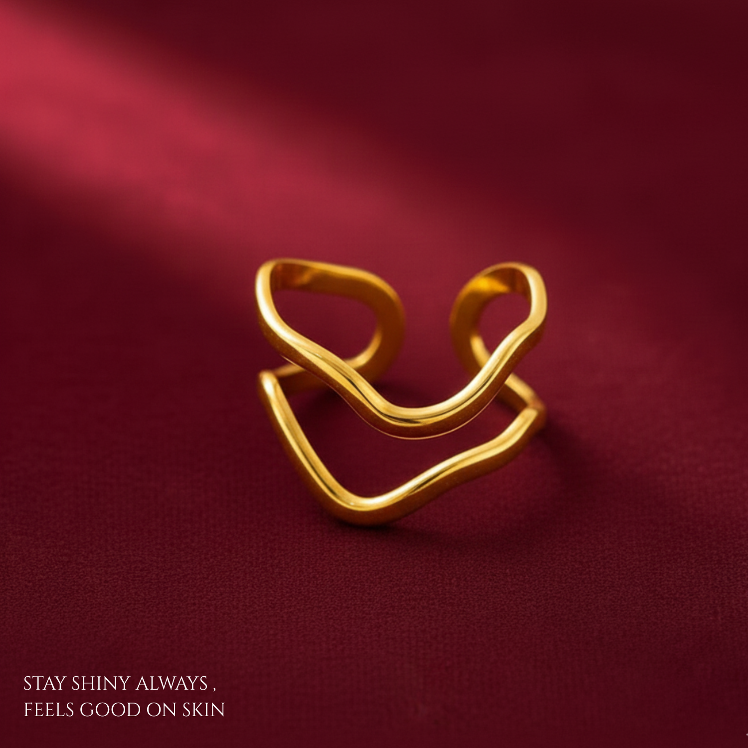 Wavy ring