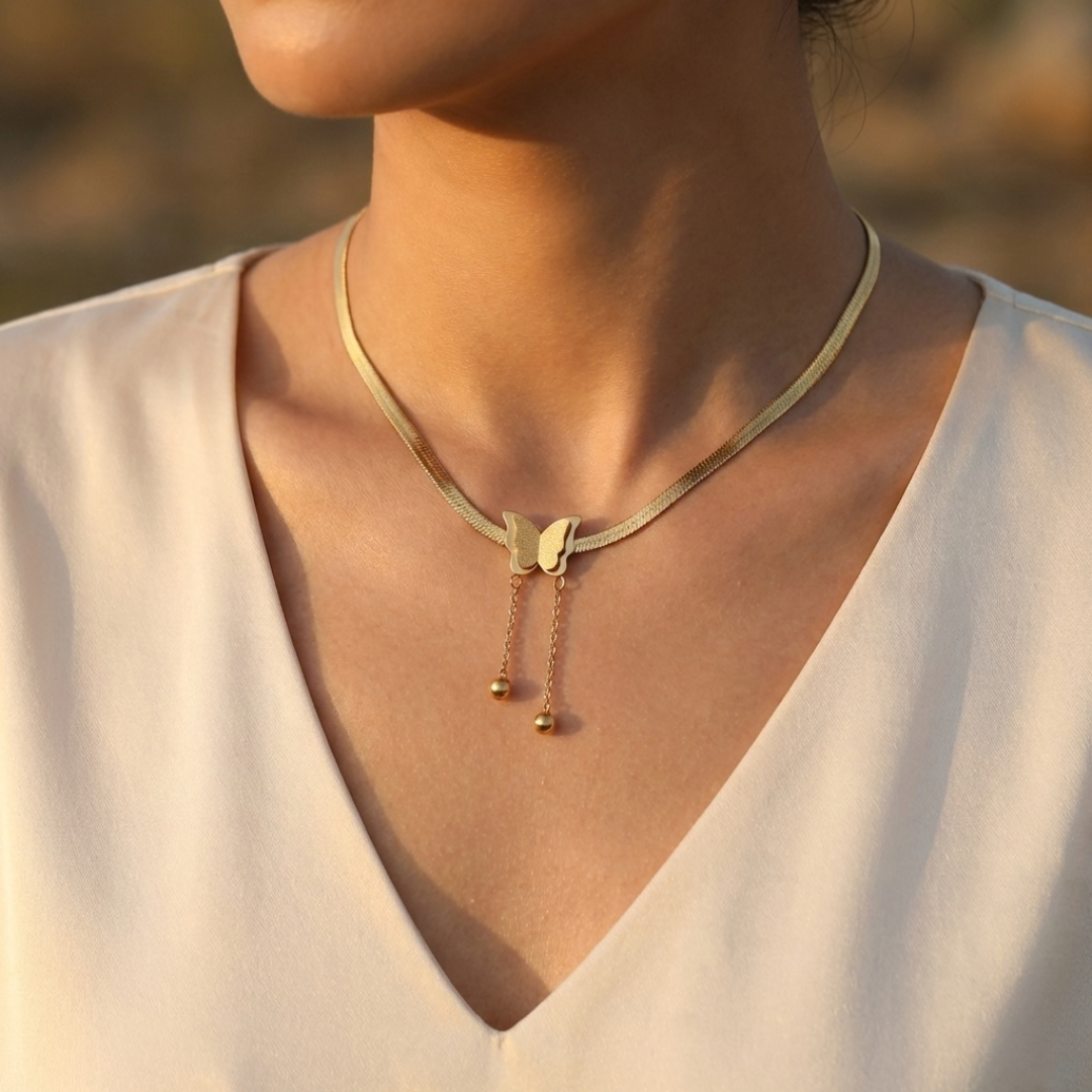 Butterfly Glide Snake Chain