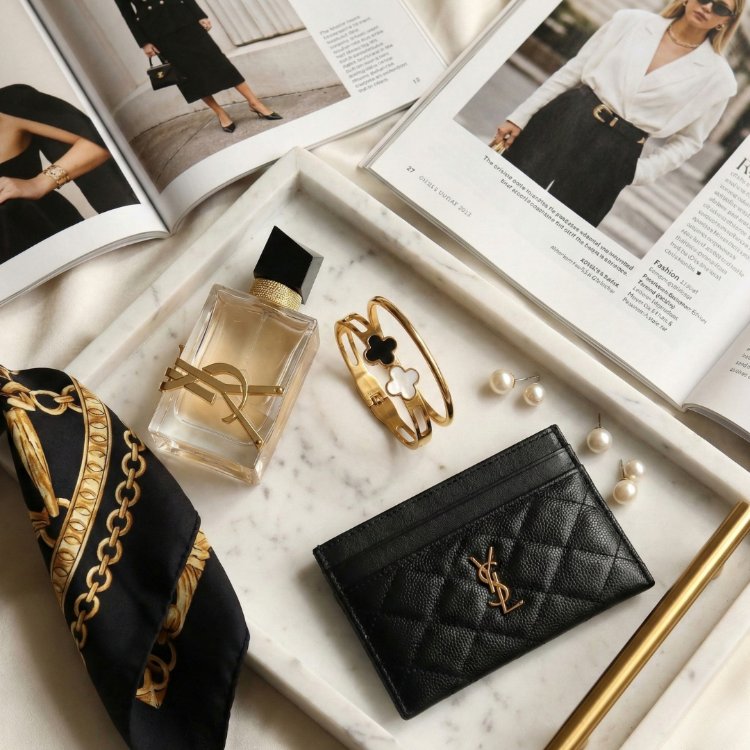 Clover Charm Duo Bracelet