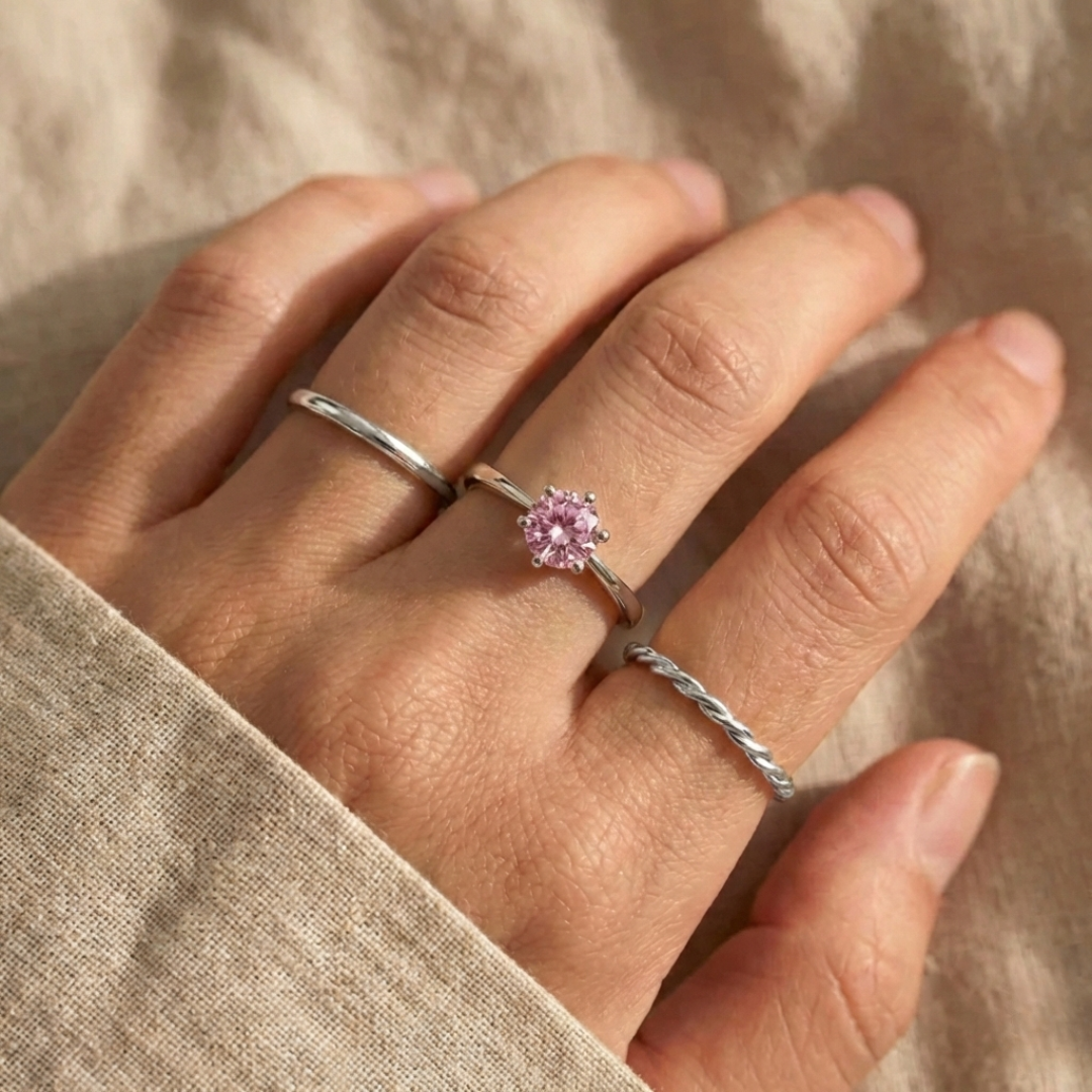 Victoria's Solitaire Ring