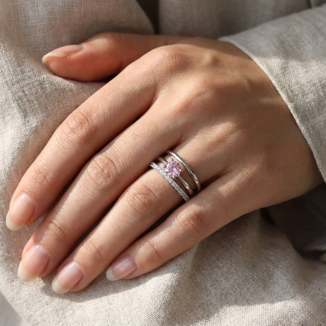 Victoria's Solitaire Ring